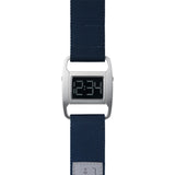 VOID PXR-5 Matte Silver Watch | Navy Nylon PXR5-SI/NY
