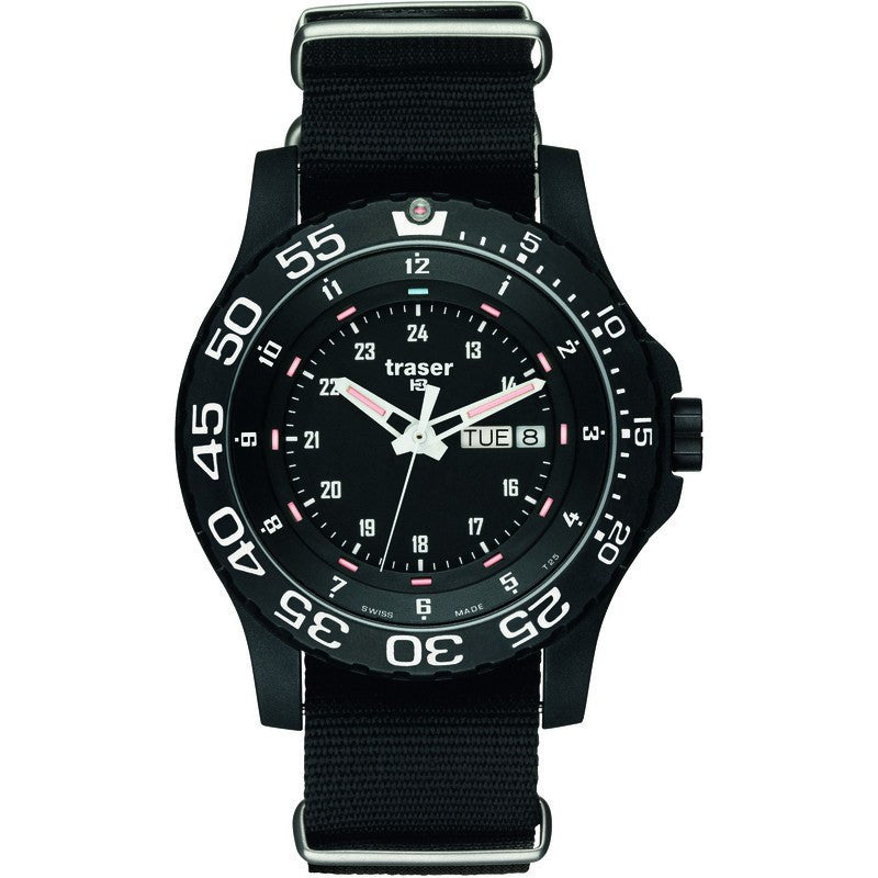 traser H3 Elite Red Military Watch Nylon 100252 – Sportique
