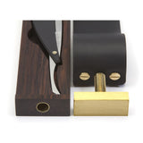 Ezra Arthur Paddle Strop & Razor Case | Black CS1751