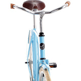Sole Bicycles Park Row City City Cruiser Bike | Baby Blue/Easter Egg Yellow Accents CTB 002-54