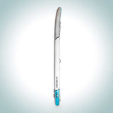 Pau Hana Backcountry Solo 10'10" Inflatable Paddle Board | White/Black/Teal