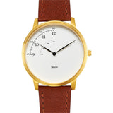 Projects Watches Pie 40mm Watch | Brass/Brown 7408-40