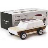 Candylab Pioneer Yucatan Truck w/ Canoe Wooden Toy | Sandy M1002