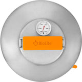 BioLite BaseCamp PizzaDome & Stone Attachment | Stainless Steel/Ceramic CAB1001