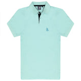 Tom & Teddy Men's Polo Shirt | Whisper Blue