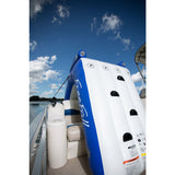 Aquaglide Freefall Inflatbale Pontoon And Dock Slide | Yellow/White/Blue 58-5213006