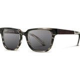Shwood Prescott Acetate Sunglasses | Pearl Grey & Ebony / Grey WAPPGEBG