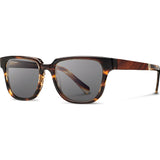 Shwood Prescott Acetate Sunglasses | Tortoise & Mahogany Burl / Grey WAPTMHG