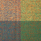 Zuzunaga Quaternio Green Throw Blanket | Merino Wool