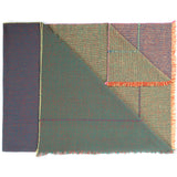 Zuzunaga Quaternio Green Blanket | Merino Wool