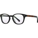 Shwood RX Quimby Acetate 50mm Sunglasses | Black & Mahogany -WRXAQ2BMH