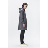 Rains Waterproof Long Jacket | Smoke