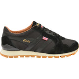 Gola Mens Ranger Sneakers | Black/Black/Gum- CMA109