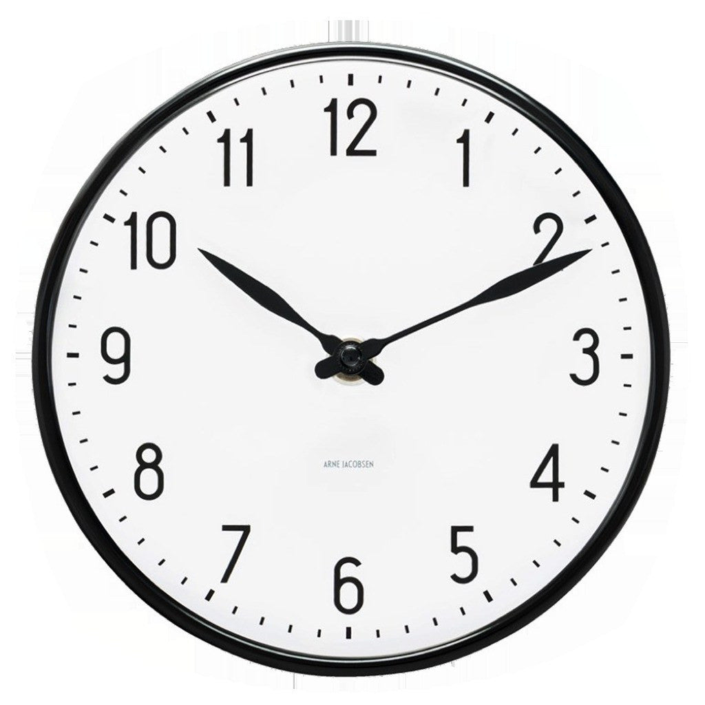 Arne Jacobsen Station Wall Clock 290 White 43643 – Sportique