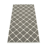 Pappelina Rex Woven Plastic Washable Rug With Double Folded Hemmed Edge