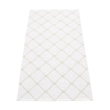 Pappelina Rex Woven Plastic Washable Rug With Double Folded Hemmed Edge