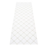 Pappelina Rex Woven Plastic Washable Rug With Double Folded Hemmed Edge