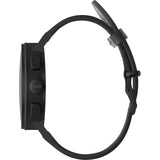 Vestal Retrofocus Chrono Watch | Black/Grey/Italian Leather SLRCL002