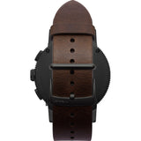 Vestal Retrofocus Chrono Watch | Dark Brown/Black/Tan/Italian Leather SLRCL003