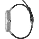 Vestal The Retrofocus Watch | Black/Silver/Black/Italian Leather SLR3L002