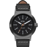 Vestal The Retrofocus Watch | Black/Gun/Black/Italian Leather SLR3L003