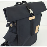 Harvest Label Rolltop Backpack Plus | Black hfc-9017-blk
