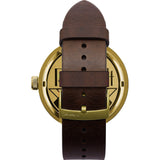 Vestal Roosevelt Watch | Brown/Gold/Brown/Italian Leather RST3L04