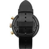 Vestal Roosevelt Chrono Watch | Black/Gun/Gold/Italian Leather RSTCL02