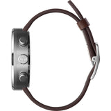 Vestal Roosevelt Chrono Watch | Brown/Silver/Marine/Italian Leather RSTCL03