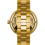 Vestal Roosevelt 3-Link Metal Watch | Gold/Brown