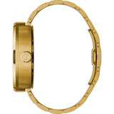Vestal Roosevelt 3-Link Metal Watch | Gold/Brown