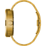 Vestal Roosevelt 5-Link Metal Watch | Gold/Black