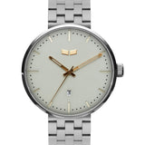 Vestal Roosevelt 5-Link Metal Watch | Silver/Marine/Gold