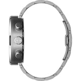 Vestal Roosevelt Chrono 3-Link Metal Watch | Silver/Marine/Gold