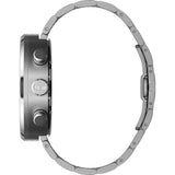 Vestal Roosevelt Chrono 3-Link Metal Watch | Silver/Marine