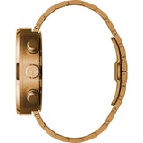 Vestal Roosevelt Chrono 7-Link Metal Watch | Rosegoldgrey