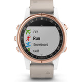 Garmin D2 Delta S Aviation GPS Watch | Rose Gold/Beige S010-01987-30