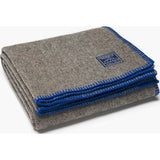 Faribault Eco-Woven Wool Throw | Navy 19027 50x72