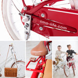 iimo 18" Kids Bike With Front Basket & Messenger Bag