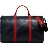 Hook & Albert Project 11 Leather Weekender Bag | Red