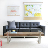 Gus* Modern Return Bench | Walnut ECBERETU-wa