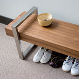 Gus* Modern Return Bench | Walnut ECBERETU-wa