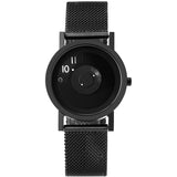 Projects Watches Daniel Will-Harris Reveal Watch | Black Metal Mesh