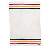 Faribault Revival Stripe Wool Throw