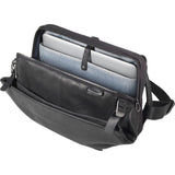 Cote&Ciel Riss Alias Cowhide Leather Sling Bag | Agate Black 28463