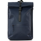 Rains Waterproof Rolltop Rucksack | Blue