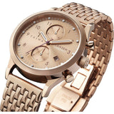 Triwa Rose Lansen Chrono Watch | Rose Brace LCST104.BR021414