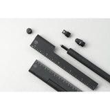 HMM Rule/One Ruler & Pen Set | Black CW-001
