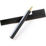 HMM Rule/One Ruler & Pen Set | Gold CW-002