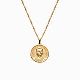 Awe Inspired Mini Ruth Bader Ginsburg Necklace | Standard Saturn Chain